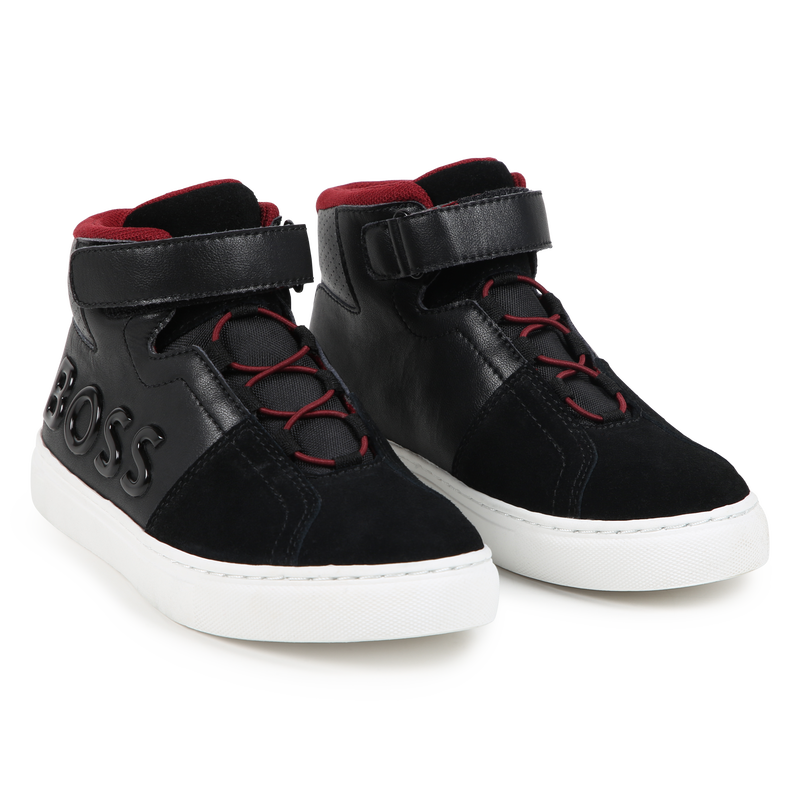 Sneakers veters en klittenband BOSS 
                        BOY