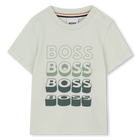 T-shirt met korte mouwen BOSS 
                    BOY