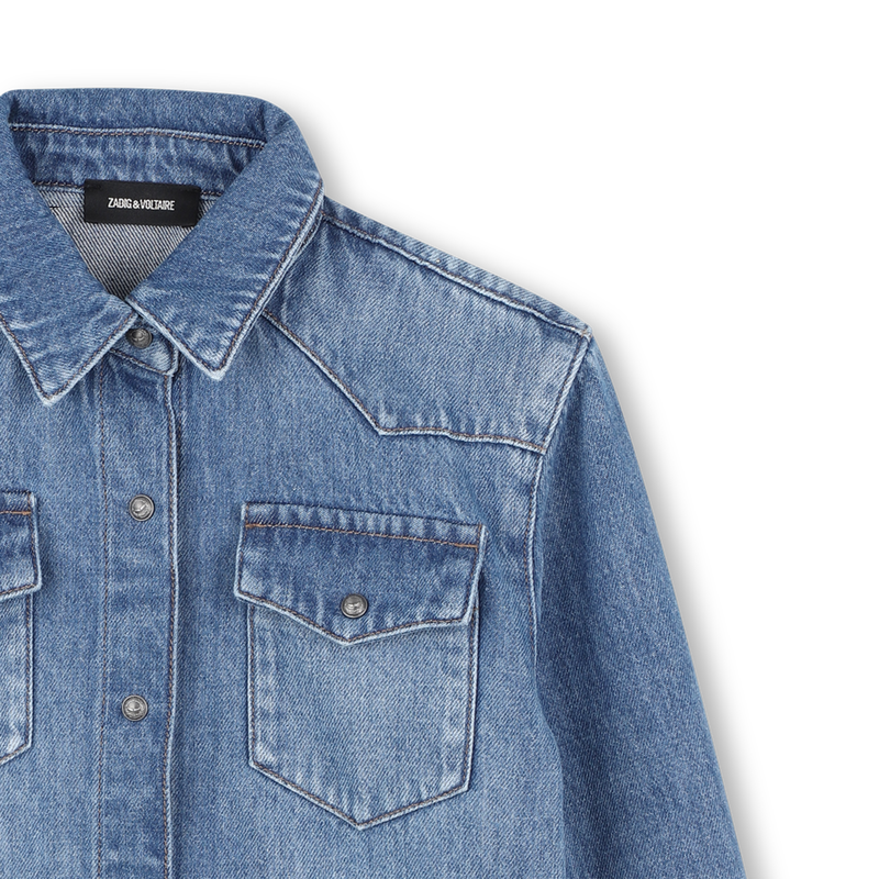 Denim overhemd ZADIG & VOLTAIRE 
                        BOY
