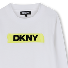 T-shirt met lange mouwen DKNY 
                    BOY