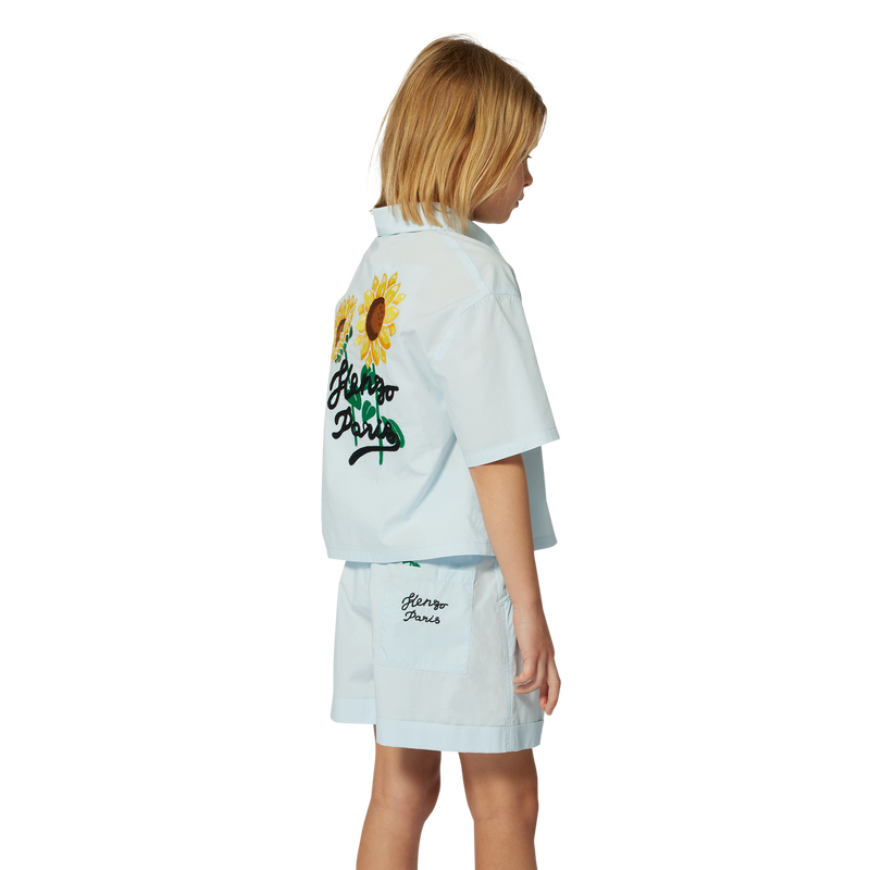 Short met elastische taille KENZO KIDS 
                        GIRL