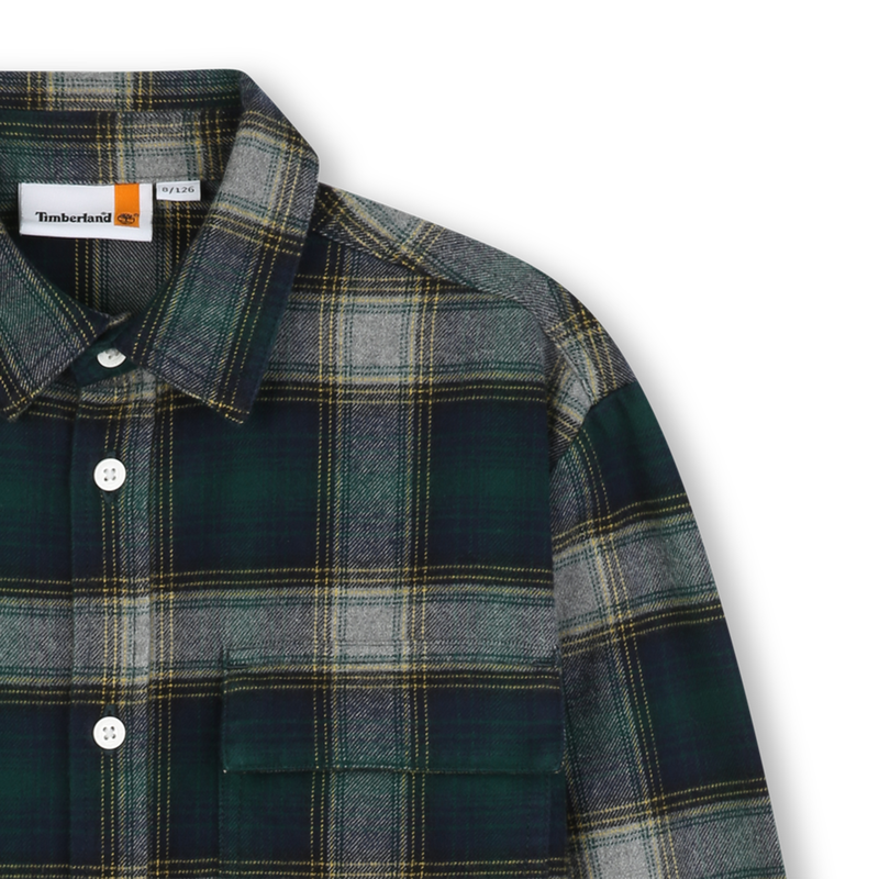 Geruit overhemd TIMBERLAND 
                        BOY
