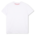 T-shirt met korte mouwen, WIT, hi-res
