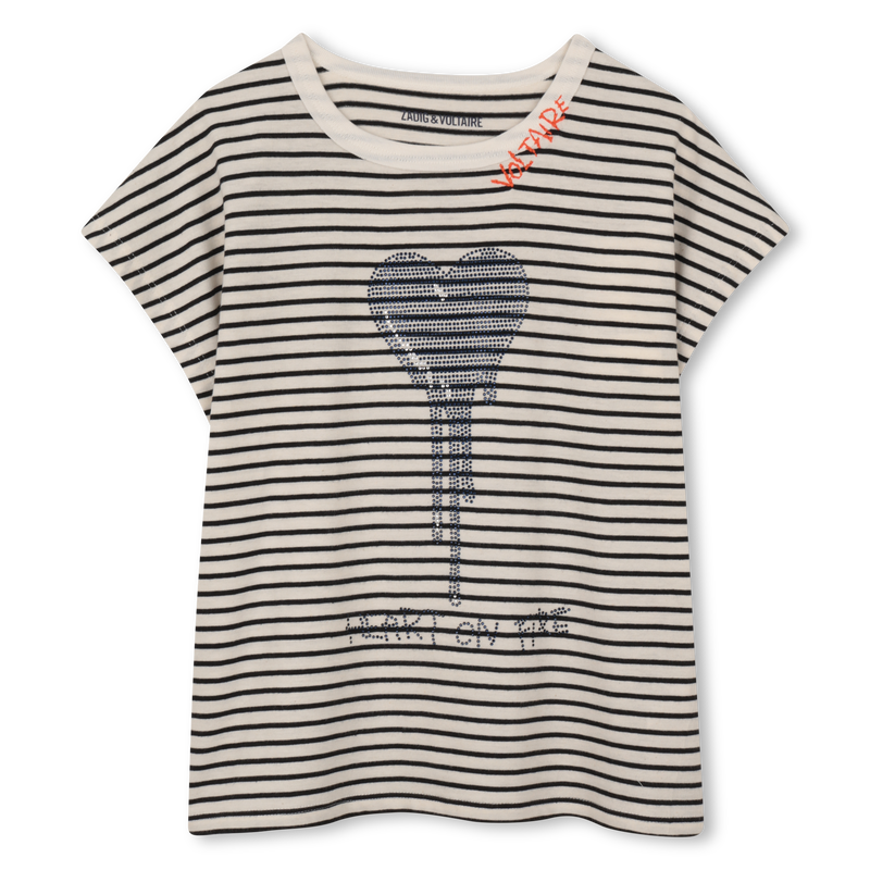 T-SHIRT MET KORTE MOUWEN ZADIG & VOLTAIRE 
                        GIRL