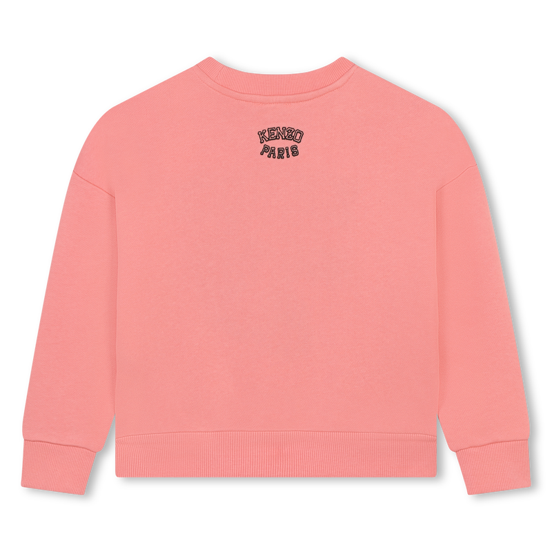 Katoenen sweater borduurwerk KENZO KIDS 
                        GIRL