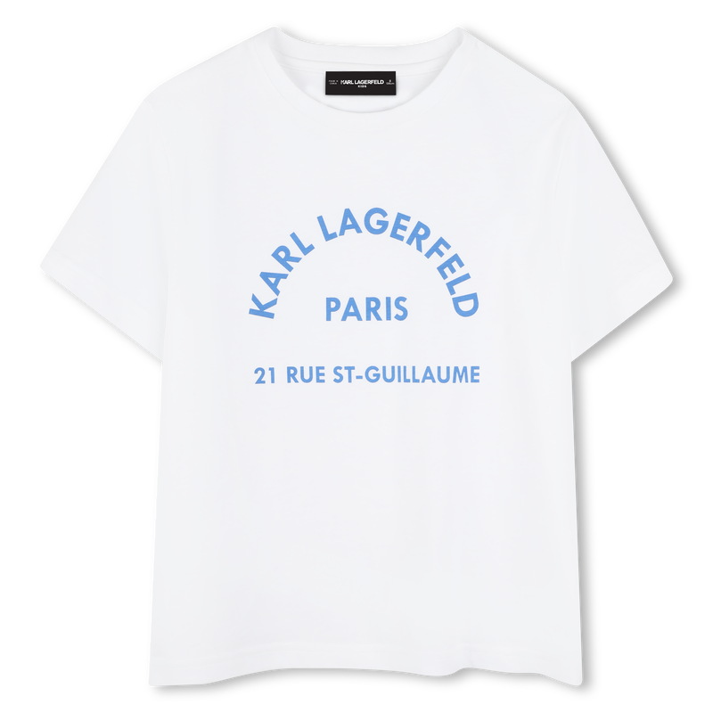 T-shirt met korte mouwen KARL LAGERFELD KIDS 
                        BOY