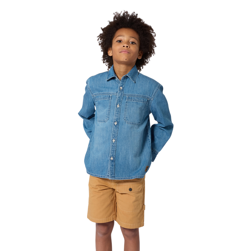 BERMUDA MET ELASTISCHE TAILLE TIMBERLAND 
                        BOY