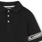 Poloshirt met korte mouwen KARL LAGERFELD KIDS 
                    BOY