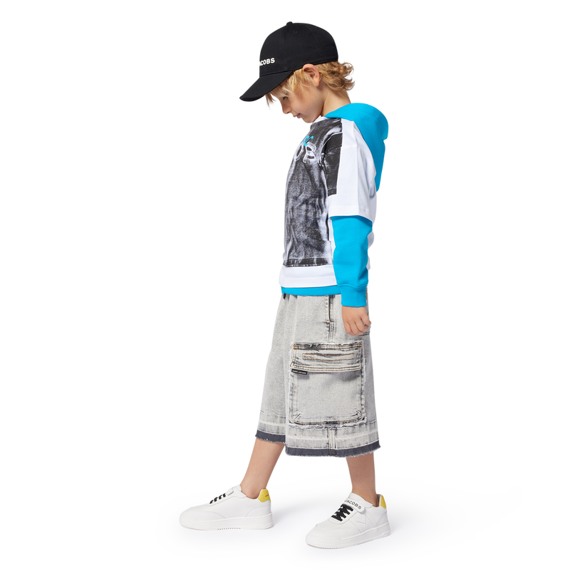 Lange spijkerbermuda MARC JACOBS 
                        BOY