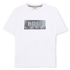 T-shirt met korte mouwen BOSS 
                    BOY