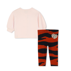 T-shirt en legging set KENZO KIDS 
                    MEISJE