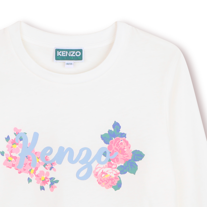 T-shirt met lange mouwen KENZO KIDS 
                        GIRL