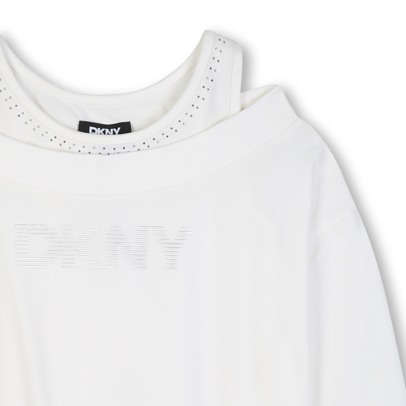 T-shirt 2-in-1 DKNY 
                        MEISJE