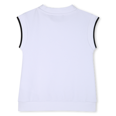 T-SHIRT MET KORTE MOUWEN KARL LAGERFELD KIDS GIRL