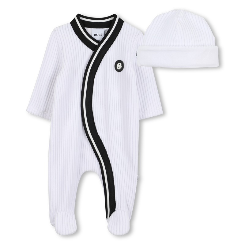Set pyjama en hoeden BOSS 
                        BOY