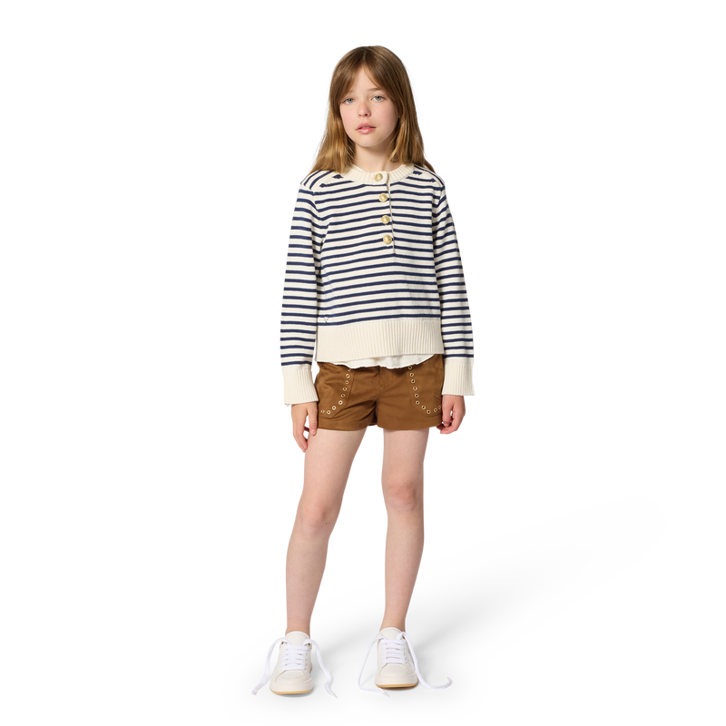 GESTREEPTE TRUI MET RONDE HALS ZADIG & VOLTAIRE 
                        GIRL