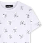 T-shirt met korte mouwen KARL LAGERFELD KIDS 
                    BOY