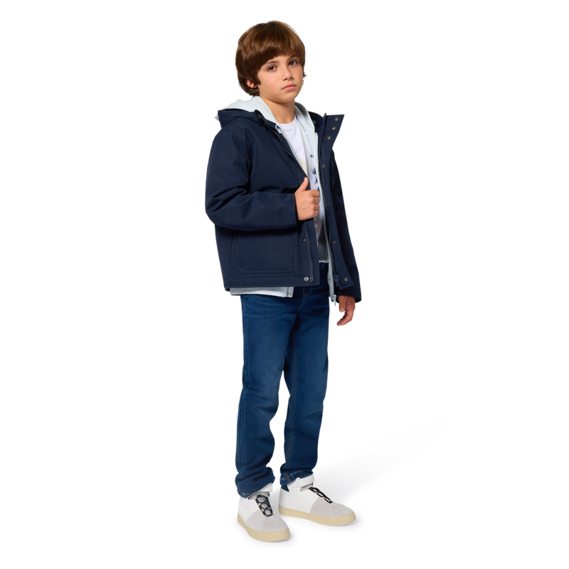 Jas met capuchon BOSS 
                        BOY