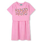 2-in-1 jurk met print KENZO KIDS 
                    GIRL