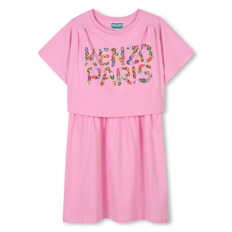 2-in-1 jurk met print KENZO KIDS 
                        GIRL