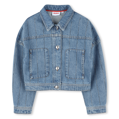 Jeansjasje met strepen HUGO GIRL