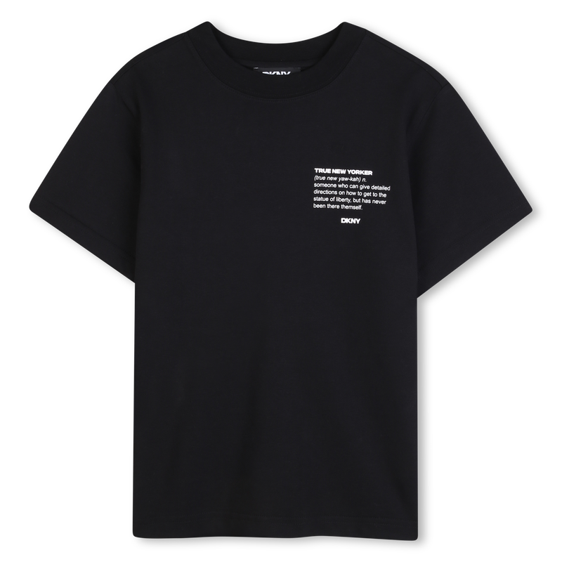 T-SHIRT MET KORTE MOUWEN DKNY 
                        UNISEX