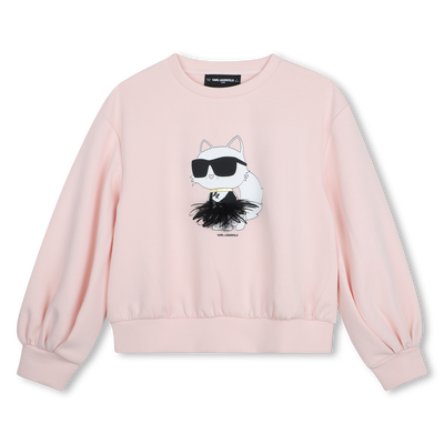 Sweater KARL LAGERFELD KIDS GIRL