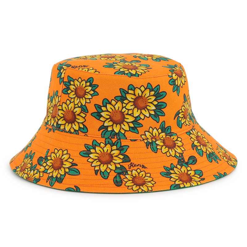 Omkeerbare hoed van katoen KENZO KIDS 
                        UNISEX