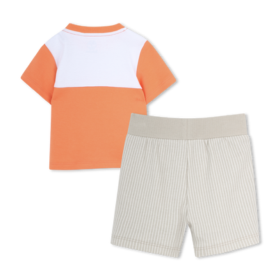 SET T-SHIRT EN KORTE BROEK TIMBERLAND BOY