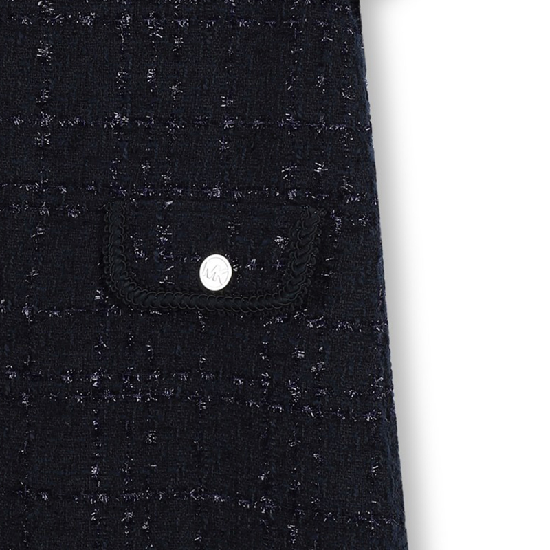 Rechte jurk met korte mouwen MICHAEL KORS 
                        GIRL