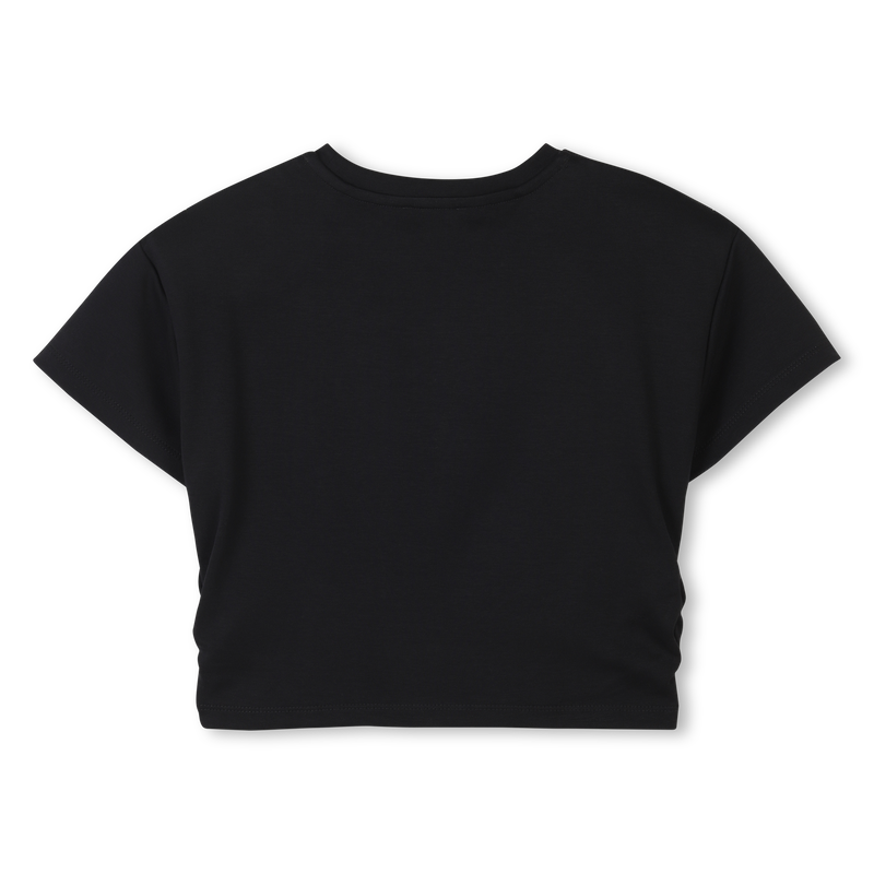 Katoenen top met strass MARC JACOBS 
                        GIRL