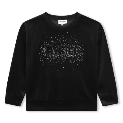 Sweater van velours SONIA RYKIEL GIRL