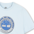 Wijd T-shirt met logo TIMBERLAND 
                    JONGEN