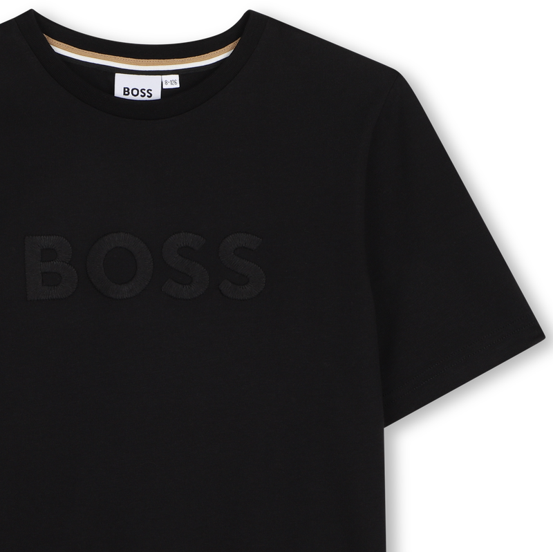 T-shirt met korte mouwen BOSS 
                        BOY