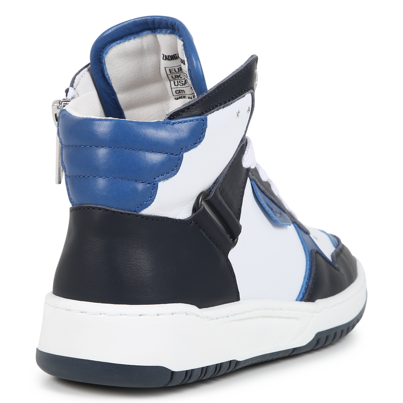 Leren sneakers met rits ZADIG & VOLTAIRE 
                        BOY