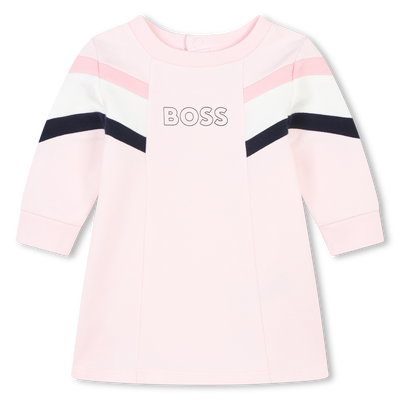 Uitlopende jurk van fleece BOSS GIRL