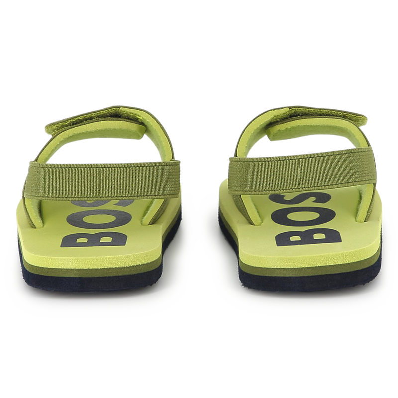 Slippers met klittenband BOSS 
                        BOY