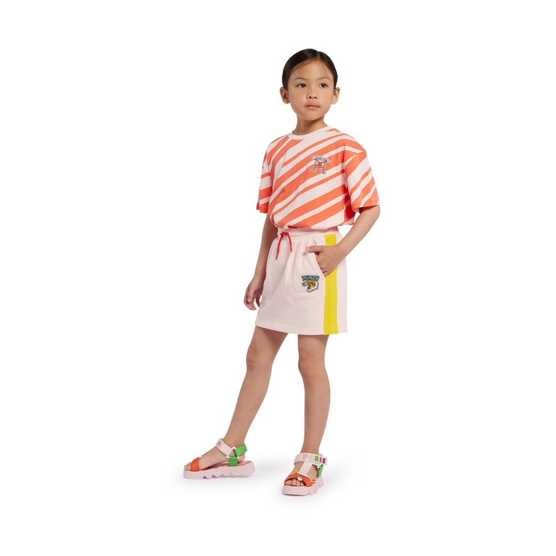 Fleece rok met zakken KENZO KIDS 
                        GIRL