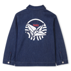 Katoenen spijkerjasje KENZO KIDS 
                    UNISEX