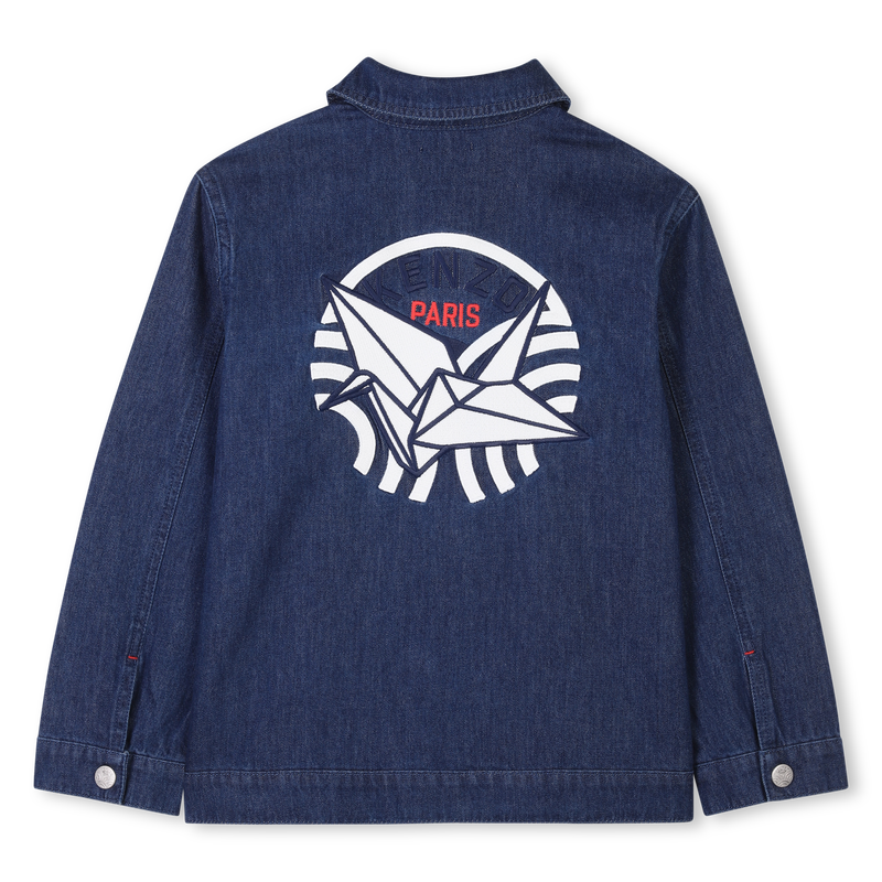 Katoenen spijkerjasje KENZO KIDS 
                        UNISEX