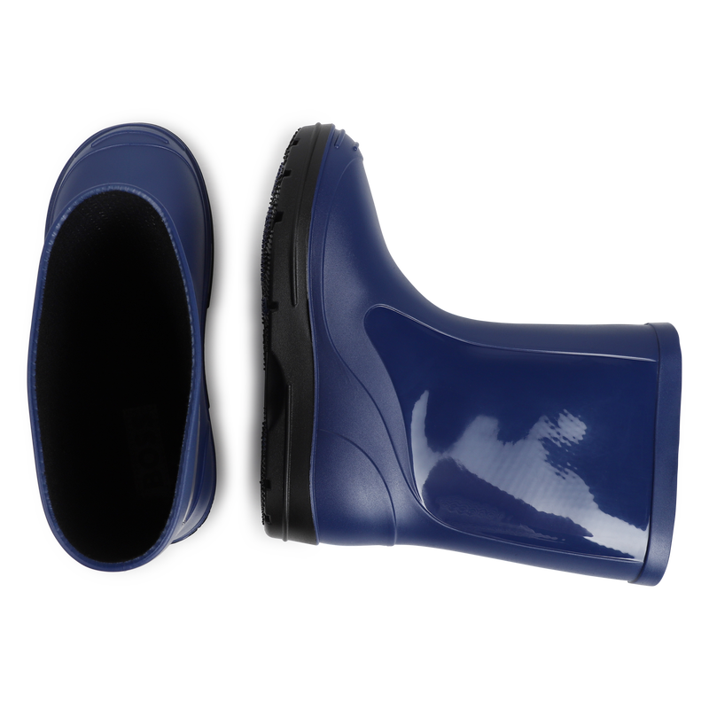 Regenlaarzen met logo BOSS 
                        BOY