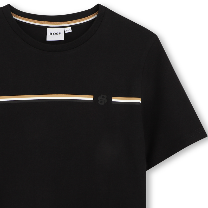T-shirt met korte mouwen BOSS 
                        BOY