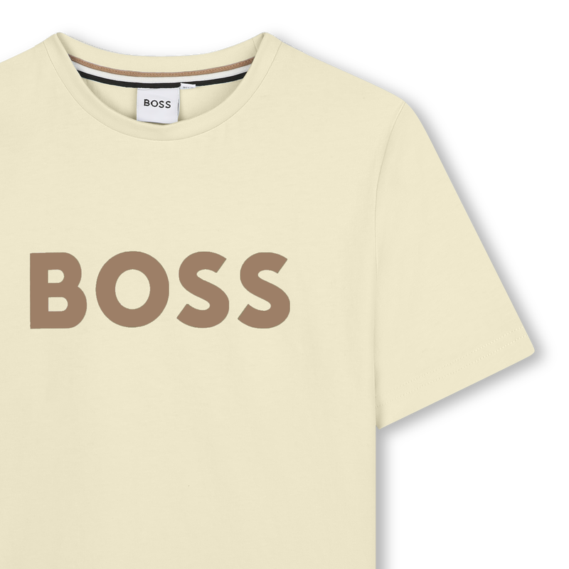 T-SHIRT MET KORTE MOUWEN BOSS 
                        BOY
