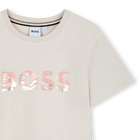 T-shirt met korte mouwen BOSS 
                    GIRL