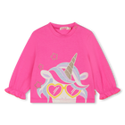 T-shirt met drukknopen BILLIEBLUSH 
                    GIRL