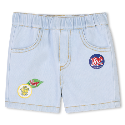 Denim short KENZO KIDS BOY