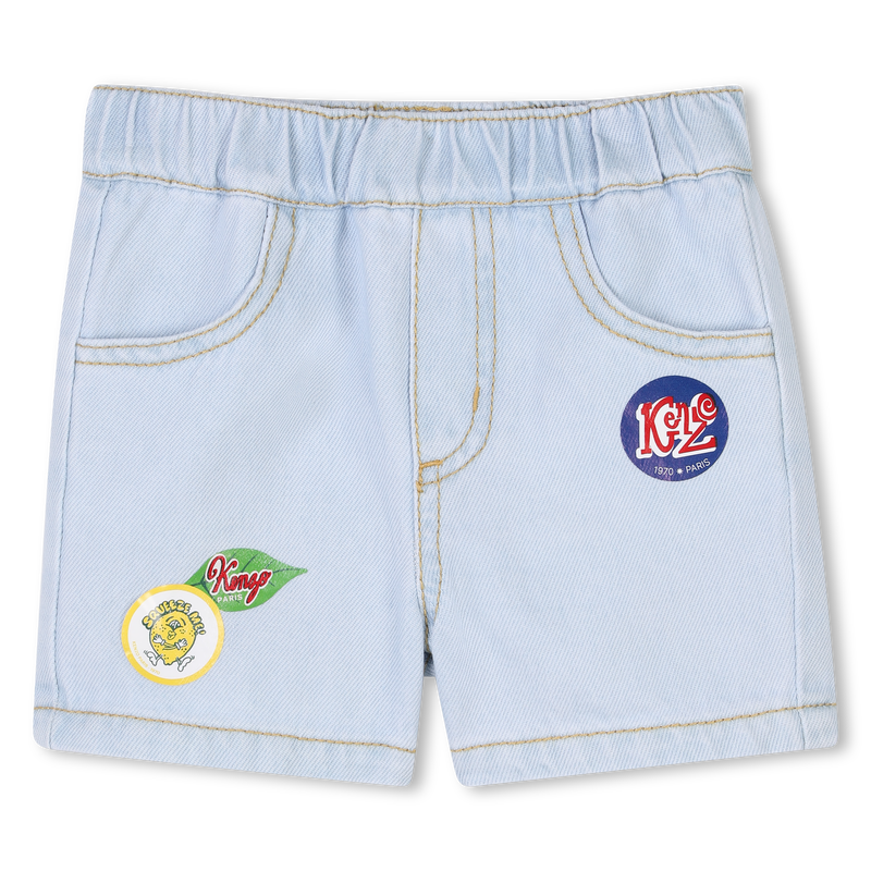 Denim short KENZO KIDS 
                        BOY