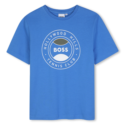T-SHIRT MET KORTE MOUWEN BOSS BOY