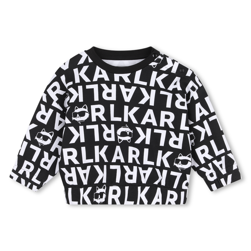 Sweat- en broekset KARL LAGERFELD KIDS 
                        MEISJE