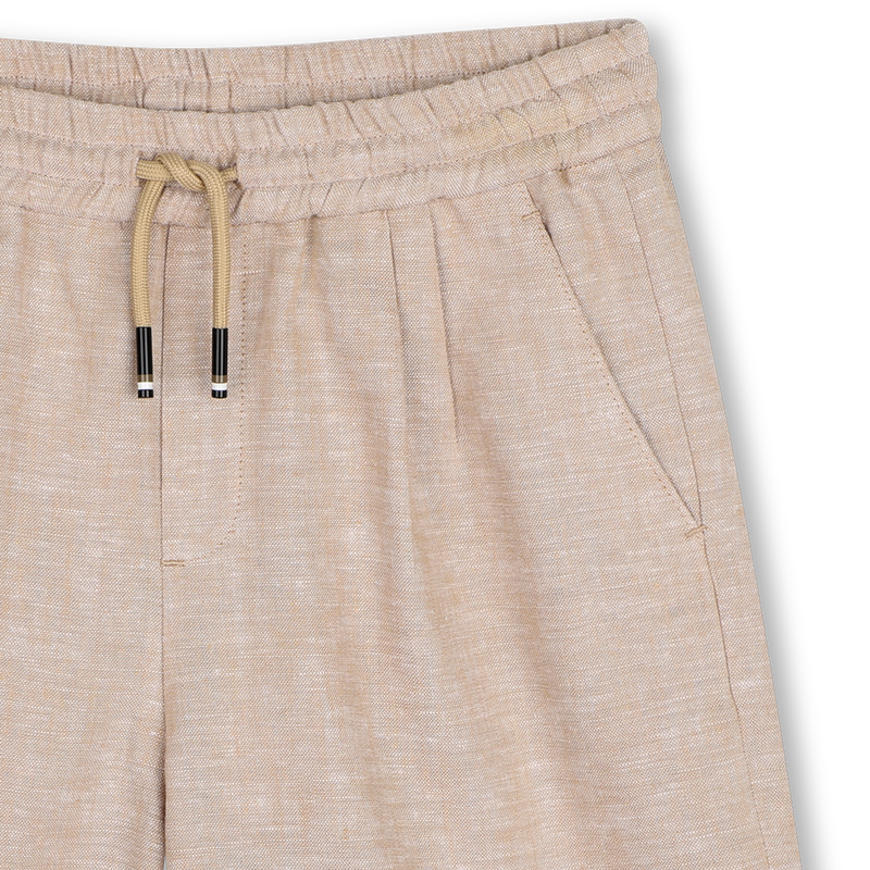 LINNEN BERMUDA BOSS 
                        BOY